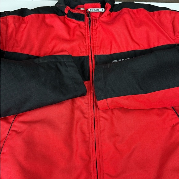 Ducati Corse Performance Mens Waterproof Motorcycle Jacket Removable Padding XL - Picture 8 of 12